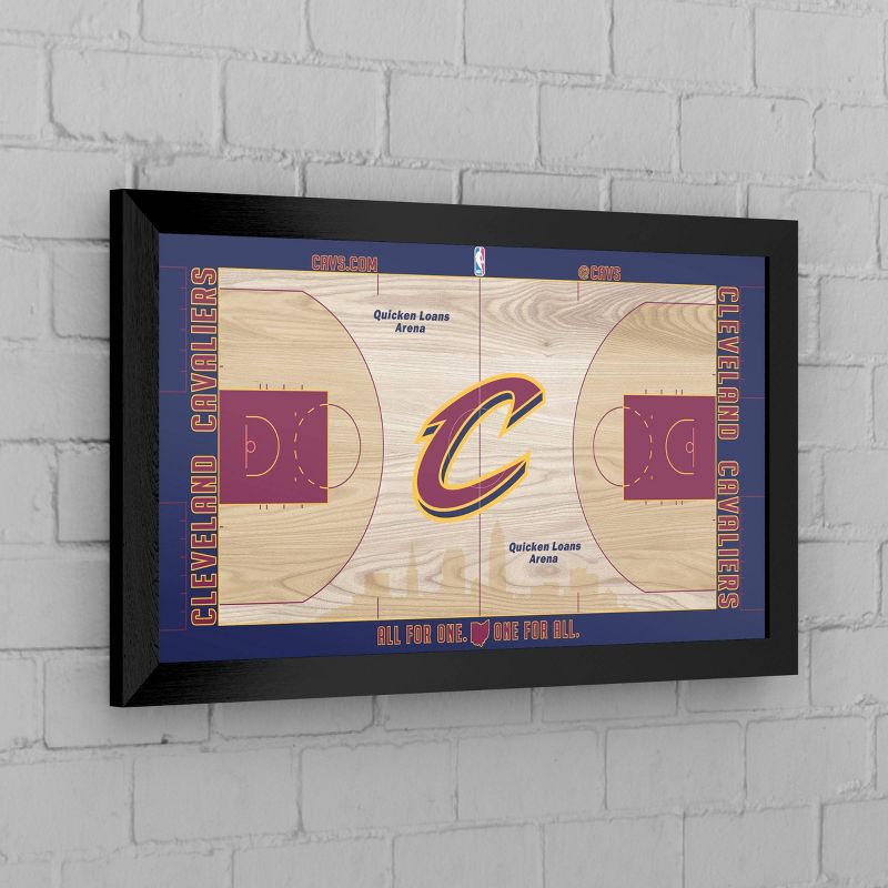 NBA Team Court Framed Plaque, 4 of 5