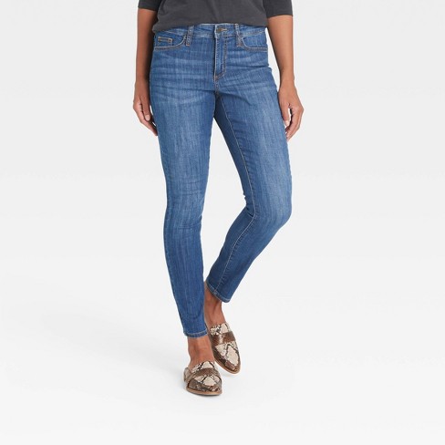 Women's Mid-rise Curvy Skinny Jeans - Universal Thread™ : Target