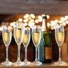 True Banquet Champagne Flutes, Champagne Wine Stemware Glasses, 5.75oz Stemmed Champagne Glasses Set of 6 - 2 of 4
