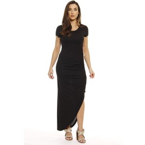 Just Love Ruched Side Hi Low Dress / Summer Dresses - 1 of 2