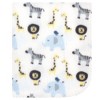 Hudson Baby Infant Boy Fleece Blankets, Safari, One Size - 3 of 3