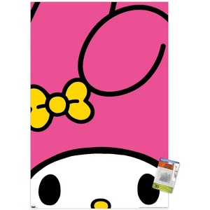 Trends International Hello Kitty and Friends - My Melody Close-Up Unframed Wall Poster Prints - 1 of 4