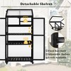 YOOCOZZ 62" Portable Greenhouse with Wheels and Shelves - 3 of 4