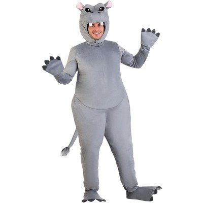 Halloweencostumes.com X Large Adult's Hippo Costume, Pink/gray : Target