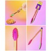 Staff Stainless Steel and Silicone V Tongs - 3 of 4