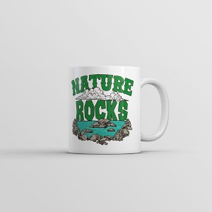 Crazy Dog T-Shirts Nature Rocks Mug Funny Outdoor Graphic Coffee Cup-11oz - 1 of 4