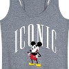 Women's - Disney - Iconic Mickey Graphic Racerback Tank - 2 of 4