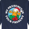 Boys' - Garfield - My Presence Is Your Present Long Sleeve Graphic T-Shirt - 2 of 4