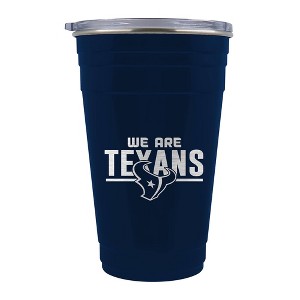 NFL Houston Texans 22oz Rally Cry Tailgater Tumbler - 1 of 2