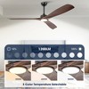 Parrot Uncle 60" Modern LED Ceiling Fan with Light and Remote Control - 3 of 4