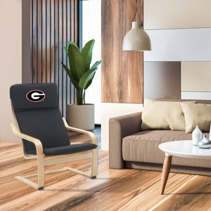 NCAA University of Georgia Bentwood Accent Chair - 1 of 4