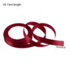 Unique Bargains Double Face Wide Satin Ribbon with Gold Edges for Wedding Bouquet - 2 of 4