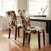 iNSPIRE Q Espresso Wood Cowhide Parsons Dining Chairs (Set of 2) in Brown - 3 of 4
