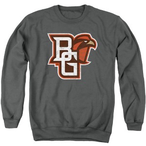 Bowling Green State University BGSU Official Distressed Primary Adult Crewneck Sweatshirt - 1 of 4