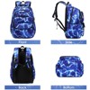 Generic Backpack for Boys, Lightning School Bags with Lunch Bag & Pen Case for Kids - 2 of 4