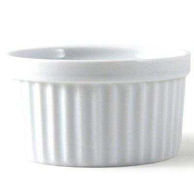 Omniware White Ceramic 6 Ounce Ramekin