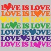 Design By BybbSnugg Humans Love is Love Rainbow Pride Repeat By BybbSnugg BubbSnugg T-Shirt - 2 of 4