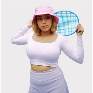 Perfectly Satined Corduroy Satin Lined Bucket Hat - 1 of 4