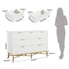 7 Drawer Dresser for Bedroom, Simply Modern Chest of Drawers for Closet - 2 of 4