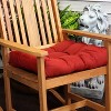 Sunnydaze Indoor/Outdoor Square Tufted Patio Chair Seat and Back Cushions - 20" - 2pk - 4 of 4