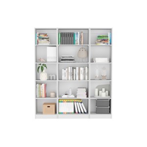 NicBex 15 Shelves File Cabinet,Office Cabinet with Spacious Tier-Shelving Design,Modern Lateral Storage Cabinet,Filing Cabinet for Home Office - 1 of 4