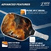 Luzz Pickleball Paddles, T700 Carbon Fiber Pickleball Paddle Sandblasted Surface with Honeycomb Core Pickle Ball Rackets for Ultimate Spin & Control - 4 of 4