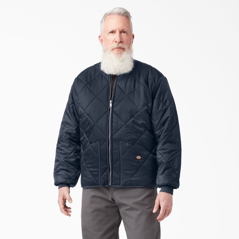 Navy diamond sale quilted jacket