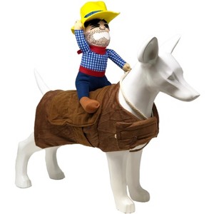 Pet Life 'Yeepaw' Cowboy Dog Costume - 1 of 4