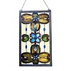 Chloe Lighting Jenice Tiffany-Style Victorian Stained-Glass Window Panel 26" Height - 2 of 3
