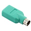 Unique Bargains 1PC USB to PS/2 Adapter, Male PS/2 to USB Adapter, Green USB to PS/2 Keyboard Adapter - 4 of 4