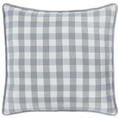 Kate Aurora 2 Pack Country Farmhouse Buffalo Plaid Zippered Pillow Covers