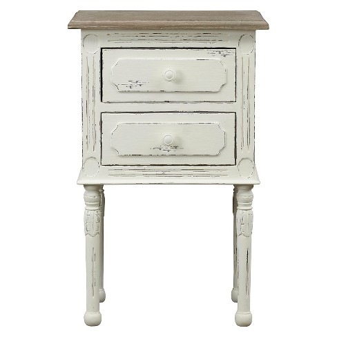 Shabby chic cheap nightstand target