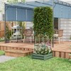 Okak Self-Watering Raised Garden Bed with Trellis, Tomato Planter Box for Climbing Vines/Vegetables/Flowers, Outdoor Proof - 2 of 4