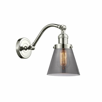 Cone - 1 Light Wall Sconce In Industrial Style-11.5 Inches Tall and 6.5 Inches Wide