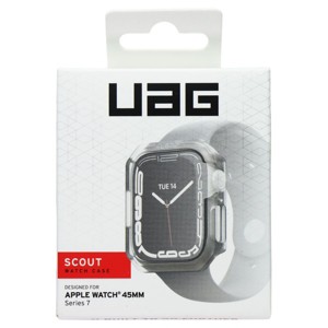 UAG Scout Series Case for Apple Watch Series 9/8/7 (45mm) - Frosted Ice - 1 of 1