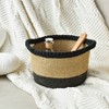 WeThinkStorage Twisted Jute Decorative Basket and Tray with Soft Rope Handle - 3 of 4