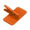 Unique Bargains Wood Smooth Wedding Party Clip Design Chalkboard Orange 30 Pcs - 4 of 4