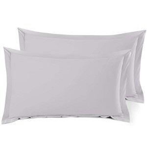 Nestl Soft Pillow Shams Set of 2, Double Brushed Microfiber Pillow Covers, Premium Pillow Shams With 1.5” Flange - 1 of 4