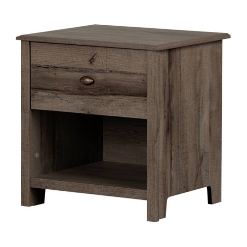 Vinbardi 1 Drawer Nightstand Fall Oak South Shore Target