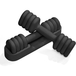 4-in-1 Adjustable Dumbbell Set , 2-5 lbs Compact Hand Weights for Women, Ideal Light Free Weights for Home Gym - 1 of 4