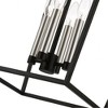 Livex Lighting Devone 4 - Light Chandelier in  Black/Brushed Nickel - 2 of 4