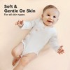 KeaBabies Mini Crib Sheets for Baby Girls, Boys, 2-Pack Soothe Pack and Play Sheets Fitted, Organic Pack N Play Mattress Sheet - 4 of 4