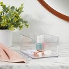 Small Plastic Bathroom Tray Clear - Brightroom™