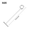 Unique Bargains Stainless Steel Earring Flat Eye Pins for Jewelry Making Supplies - 2 of 4