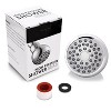 Itopfox High Pressure Shower Head with Adjustable Swivel Brass Ball Joint for Relaxing and Comfortable Shower Experience - 2 of 4