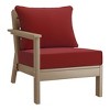 WestinTrends Avalon Outdoor Patio HDPE Loveseat Sofa with Patio Cushions - 4 of 4