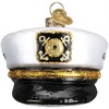 Old World Christmas Glass Blown Ornament for Christmas Tree, Captain's Hat - 4 of 4