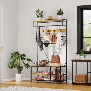 Freestanding Clothes Rack Versatile Home Wardrobe Organizer Efficient ...