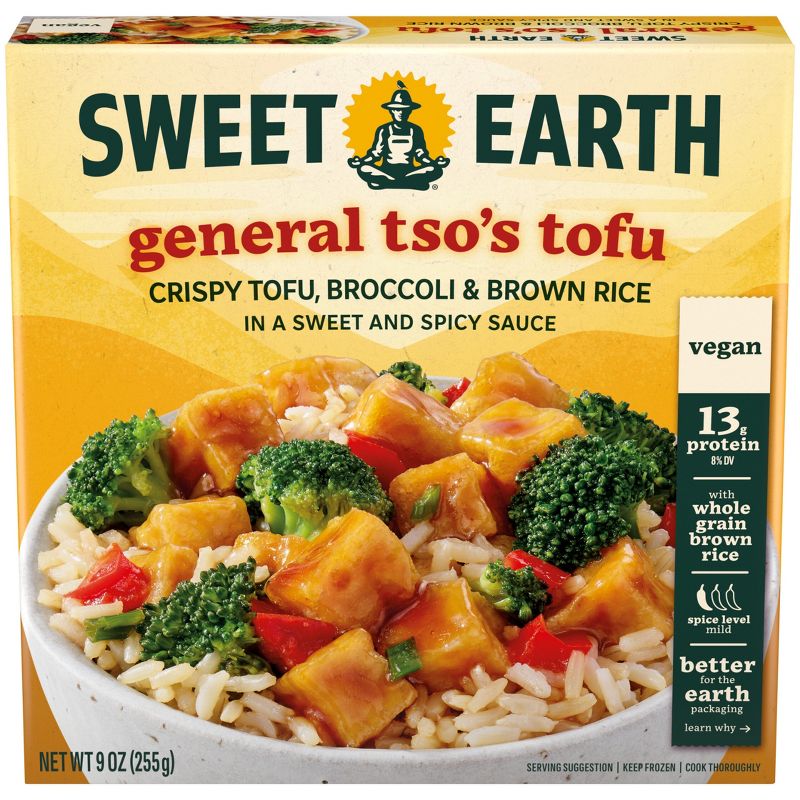 Sweet Earth Vegan Frozen Natural Foods General Tso&#39;s Tofu - 9oz, 3 of 15