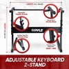 Pyle 61 Keys 2 in 1 Play and Sing Along Portable Electronic Piano Keyboard with Sustain Pedal, Headset, Weatherproof Bag, Stool, and Keyboard Stand - 2 of 4